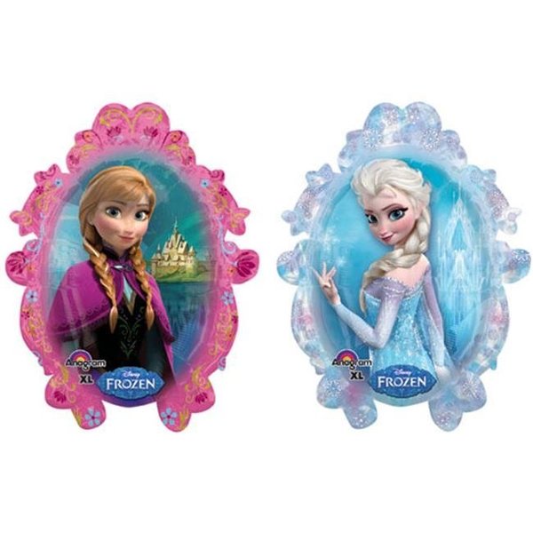 Mayflower Distributing Mayflower Distributing 63820 25 IN. DISNEY FROZEN SHAPE BALLOON -FLAT 63820